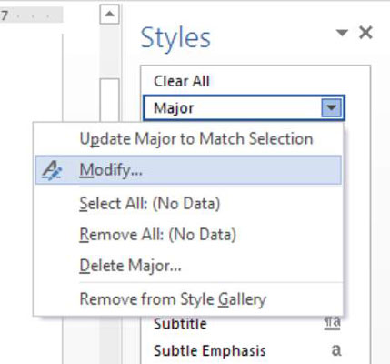 Kā izveidot un modificēt satura rādītāju programmā Word 2013