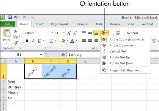 Jak formátovat text v buňkách v aplikaci Microsoft Excel