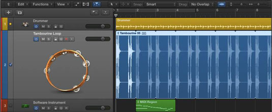 Ampliació de pistes a Logic Pro X