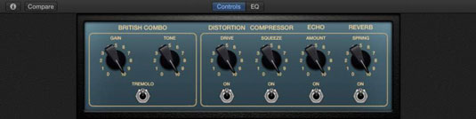 Com obrir els controls intel·ligents a Logic Pro X