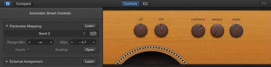 Hur man öppnar Smart Controls i Logic Pro X