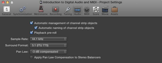 Kaip nustatyti mėginio dažnį „Logic Pro X“.