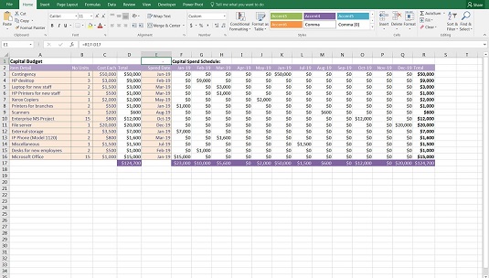 Virhetarkistuksen rakentaminen Excel-taloudelliseen malliin