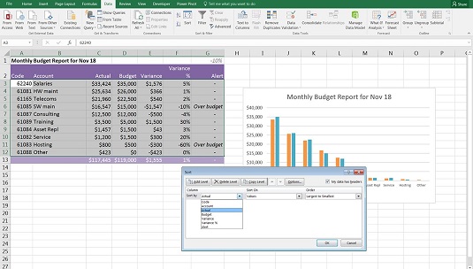 Dynamisk kartlegging i finansiell modellering