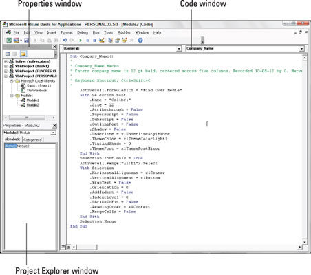 Kde je editor jazyka Visual Basic v Excelu 2013?