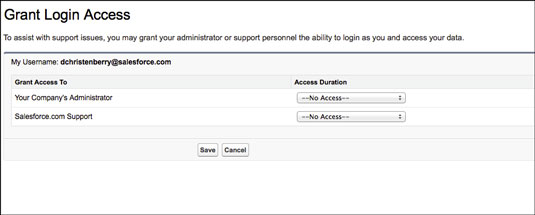 Kuidas anda teistele sisselogimisjuurdepääs teenusele Salesforce.com Service Cloud