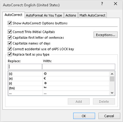 Kā labot datu ievades kļūdas programmā Excel 2016