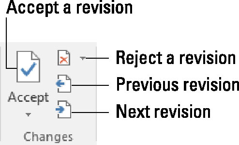 Kā pārskatīt izsekotās izmaiņas programmā Word 2016