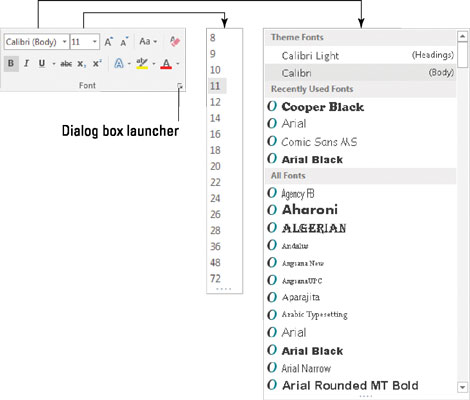 Hvordan formatere tekst i Word 2016