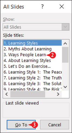 Nyttige tips for å presentere en PowerPoint 2016-lysbildefremvisning