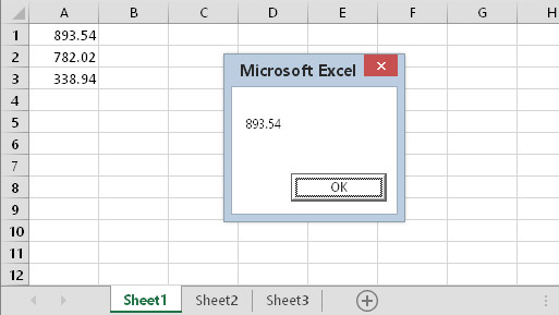 Objekto ypatybės ir metodai programoje Excel 2016 VBA programavimas