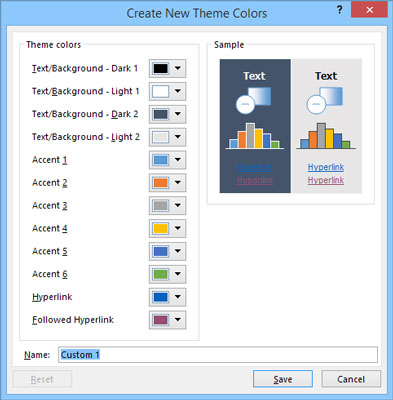 Kaip naudoti temos spalvas „PowerPoint 2016“ pristatyme