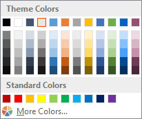 Com utilitzar els colors del tema a la vostra presentació de PowerPoint 2016