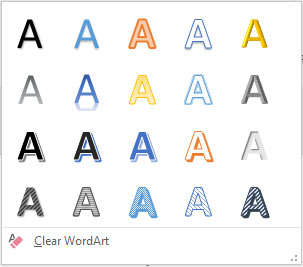 Si të krijoni tekst të zbukuruar me WordArt në PowerPoint 2016