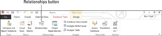 Com crear relacions de taula de base de dades a Access 2016