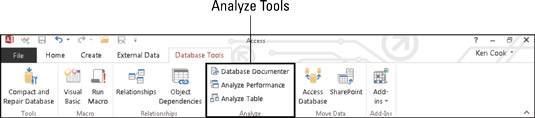 Table Analyzerin käyttäminen Access 2016:ssa