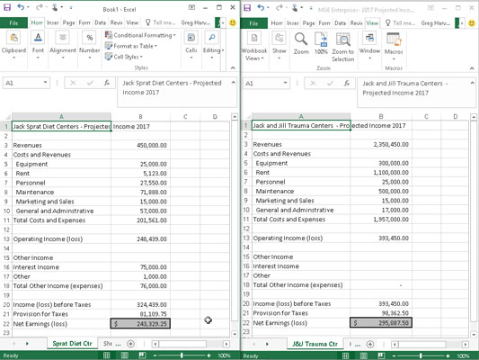 Laskentataulukoiden siirtäminen muihin työkirjoihin Excel 2016:ssa