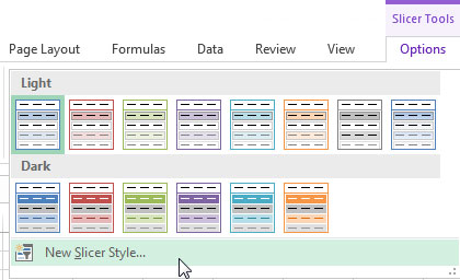 Com crear el vostre propi estil Slicer per als taulers de control d'Excel