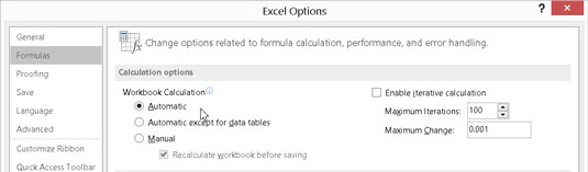 Com activar/desactivar Calc a Excel