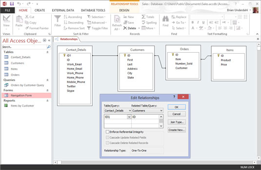 10 ting, du skal vide om forhold i Access 2013