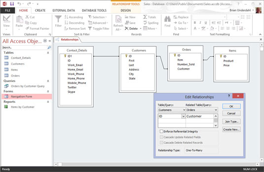10 ting du trenger å vite om relasjoner i Access 2013
