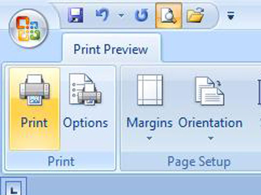 Si të shikoni paraprakisht përpara se të printoni në Word 2007