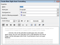 Как да направите свой собствен стил на форматиране в Word 2010
