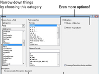 Kaip įterpti laukus į „Word 2010“ dokumentą