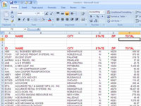 Uporaba naprednega filtriranja v Excelu 2007