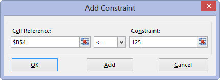 Configura i defineix problemes a la utilitat de complement del solucionador d'Excel