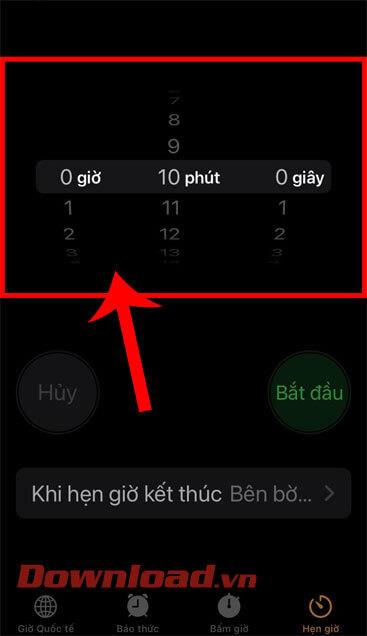 Instruktioner til at indstille en timer til at slukke for musik og stoppe videoer automatisk på iPhone