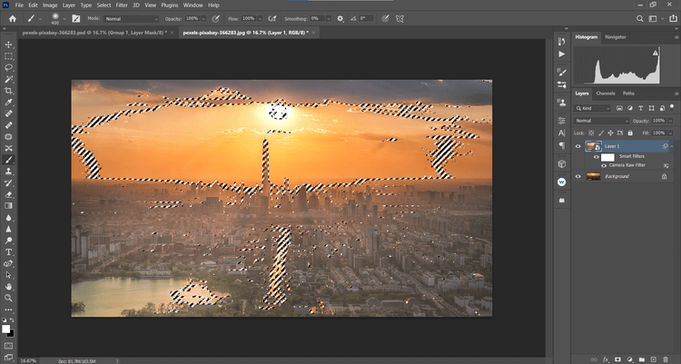 3 maneres d'editar postes de sol a Photoshop