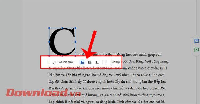 Instruccions per escriure la primera lletra gran a Google Docs