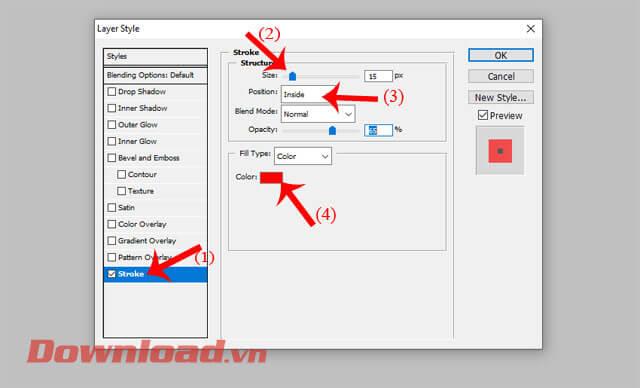 Norādījumi rāmju izveidei programmā Photoshop