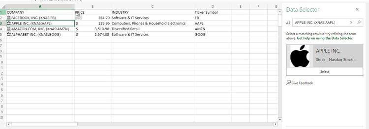 Sådan bruger du Geografi-funktionen i Microsoft Excel