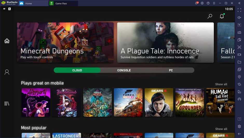 Kako igrati Xbox igre na računalu koristeći BlueStacks i xCloud