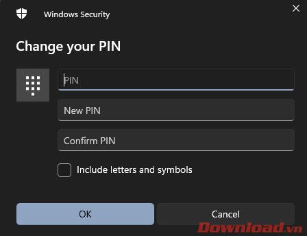 Ohjeet PIN-koodin poistamiseen tai vaihtamiseen Windows 11:ssä