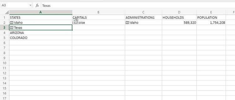 Hur man använder Geografi-funktionen i Microsoft Excel