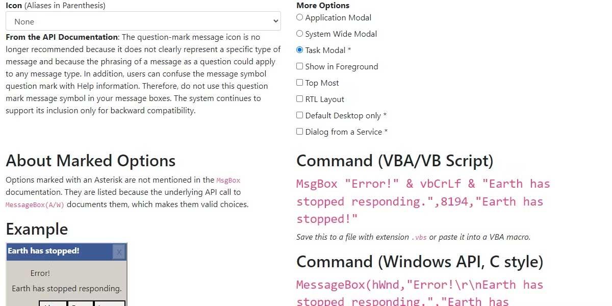 Com crear missatges d'error falsos a Windows