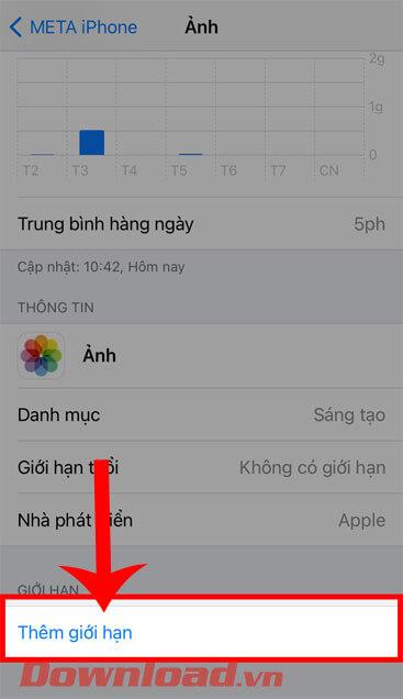 Leiðbeiningar til að athuga mest notuðu forritin á iPhone