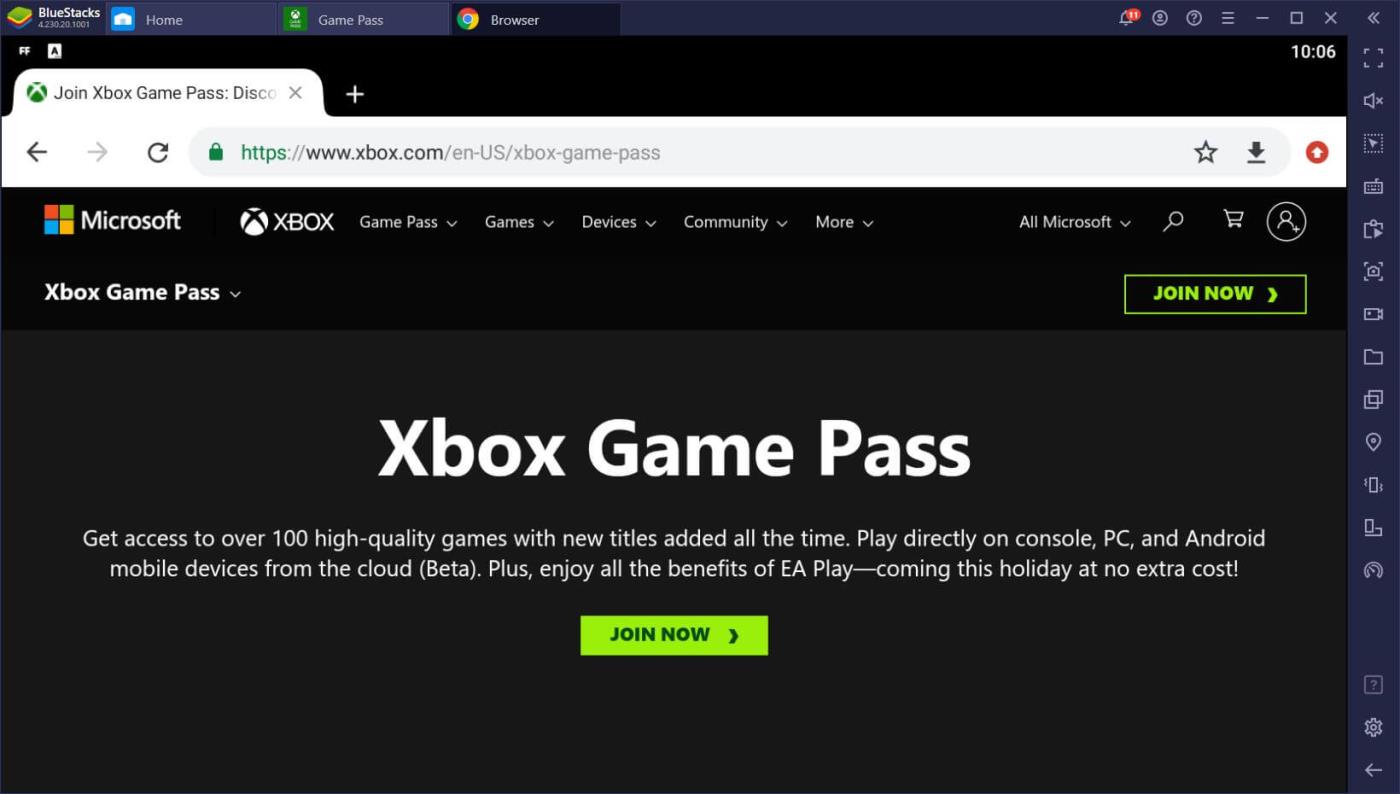 Jak hrát hry Xbox na PC pomocí BlueStacks a xCloud