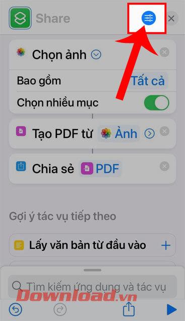 Upute za automatsko stvaranje PDF datoteka iz fotografija na iPhoneu