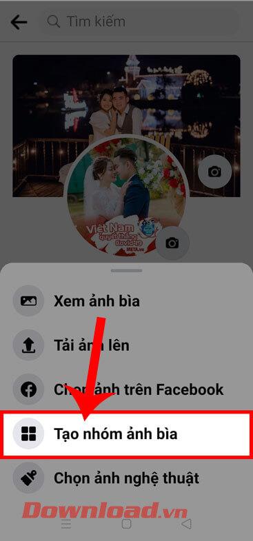 Ohjeet kansikuvaryhmän luomiseen Facebookissa