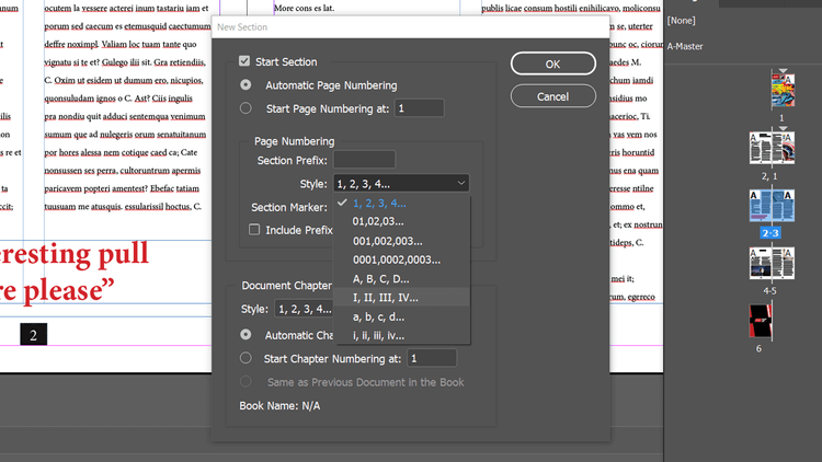 Hvernig á að bæta við blaðsíðunúmerum í Adobe InDesign