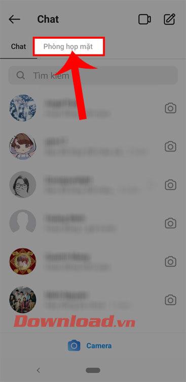 Pokyny na uskutočňovanie skupinových videohovorov v miestnostiach Messenger na Instagrame