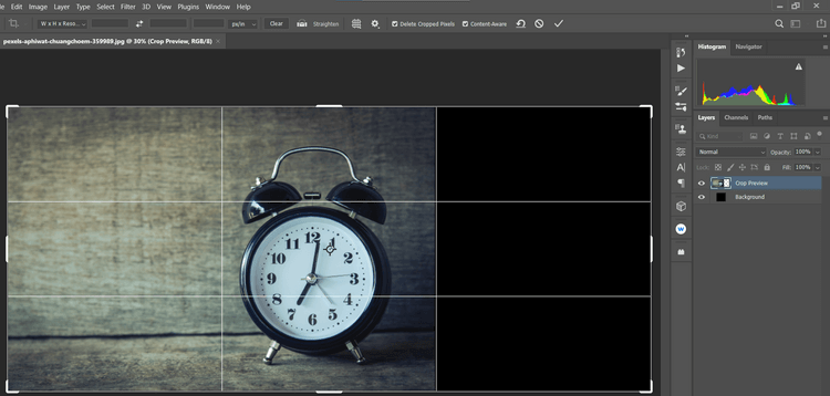 Cách chỉnh kích thước layer trong Photoshop qua 4 bước đơn giản