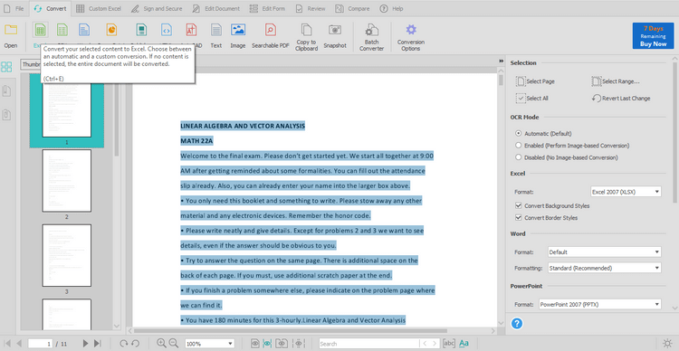 Com esborrar capçaleres i peus de pàgina de taules en documents PDF