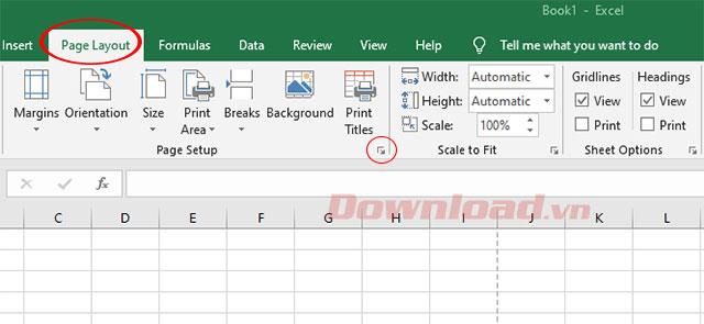 Kā numurēt lapas, nesākot no 1 programmā Excel