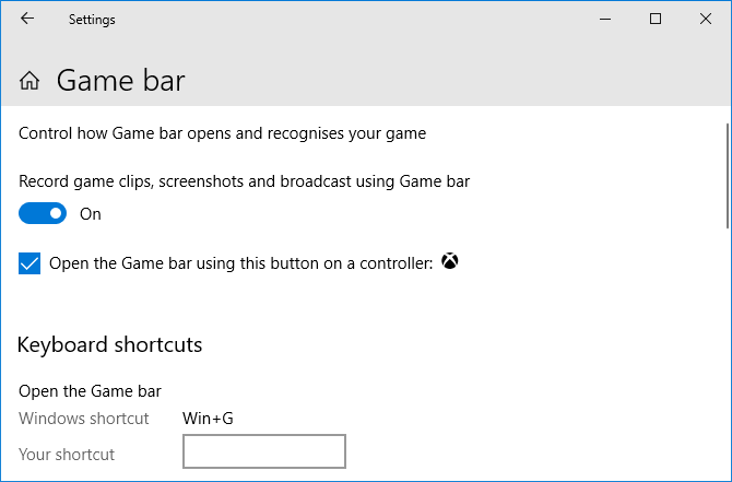 Yhteenveto tavoista käyttää Game Baria Windows 10:ssä