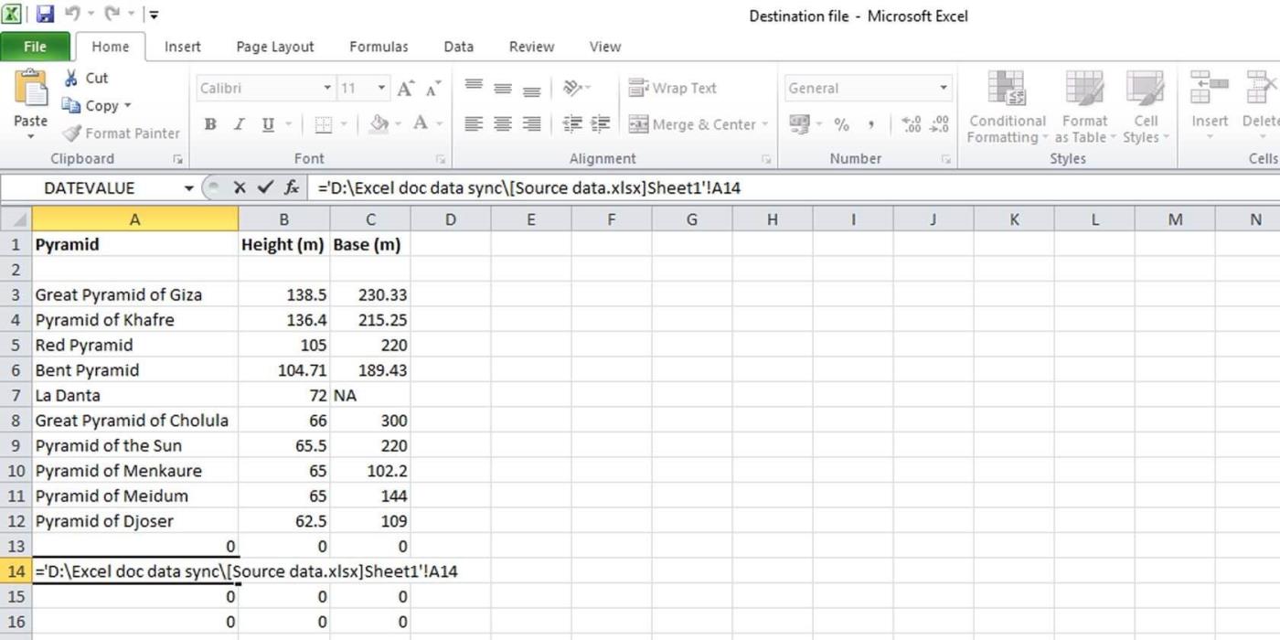 Як синхронізувати дані в документах Microsoft Excel